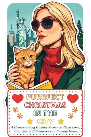 Purrfect Christmas in the City: A Heartwarming Holiday Romance About Love, Cats, Secret Billionaires and Finding Home. 